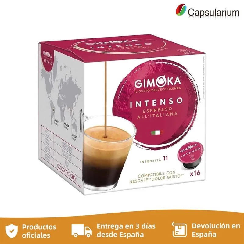 projector strong Nine Cafea espresso intens gimaka®. cutie de 16 compatibile sol capsule de cafea  nespresso, dolce gusto - capsularium reducere > mall | Restaurantcarol.ro