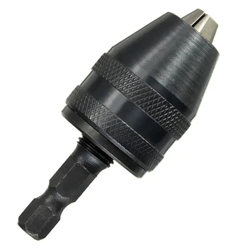 Fierbinte 0.3-3.6 mm fără cheie Mandrină de Găurit Șurubelniță de Impact Driver Adaptor 1/4