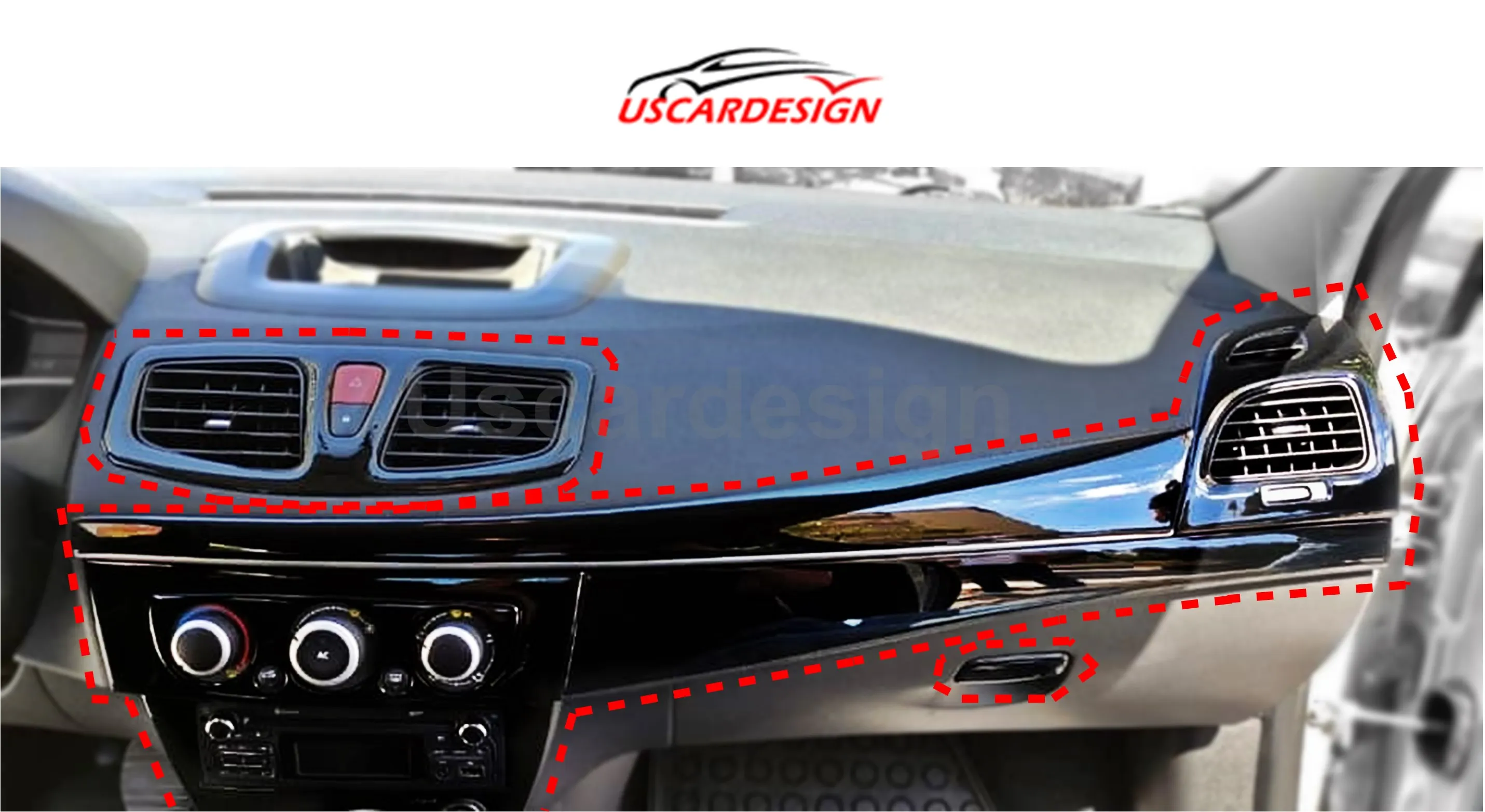 renault megane 3 personalizate complet (usi + bord) decor cadre pian negru / fibra carbon / lucios argintiu / roșu lucios / reducere > Accesorii De | Restaurantcarol.ro