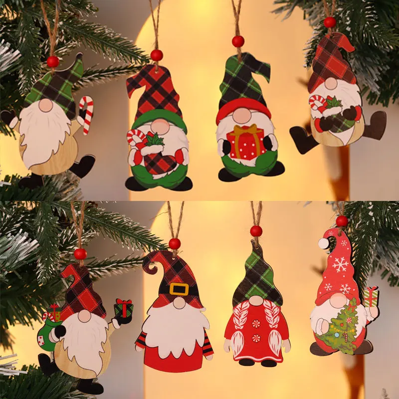 sponsor husband rural Noi anul 2022 crăciun crăciun din lemn pictat ornamente pentru pomul de  craciun din lemn pandantiv decoratiuni pentru casa, cadouri de crăciun  navidad 2021 reducere > De crăciun | Restaurantcarol.ro