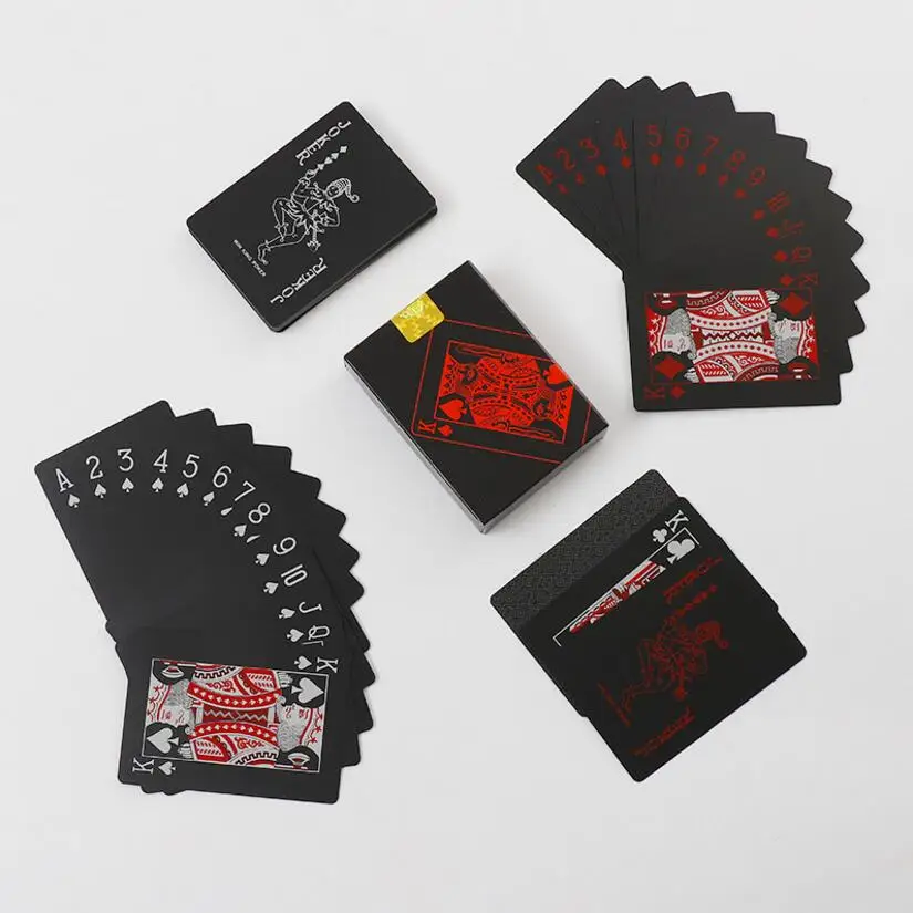 Hysterical dialect Bounty Pvc cărți de poker impermeabil texas hold ' em carti de joc black jack  plastic de joc carte de joc de poker, joc de bord, card cadou creativ yjn  reducere > mall 