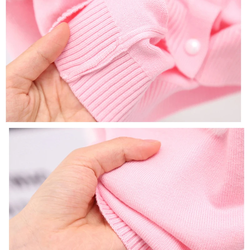 O-neck cardigan pentru fete pulover fetita pulover tricotate în formă de inimă singur buton de haine pentru fetite ani reducere > Restaurantcarol.ro