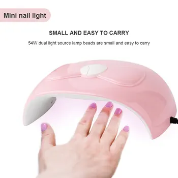 Unghii Lampa UV LED 48W Uscător de Unghii pentru Intarire Geluri poloneză Cu Senzor Inteligent Manichiura Nail Art Salon de Echipamente de Brand
