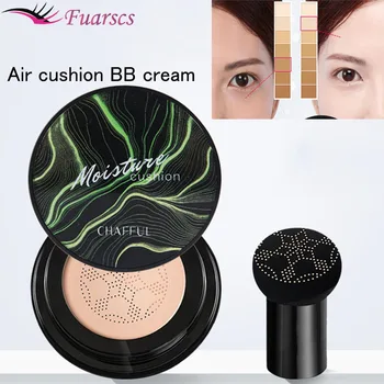 Fuarscs BB Cream Concealer, Respirabil Fundație, Luciu Natural, Cosmetice, Ciuperci Capul Machiaj